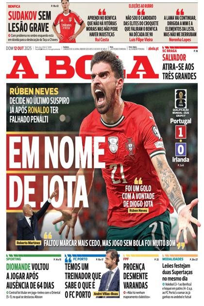 A Bola – 12/10/2025
