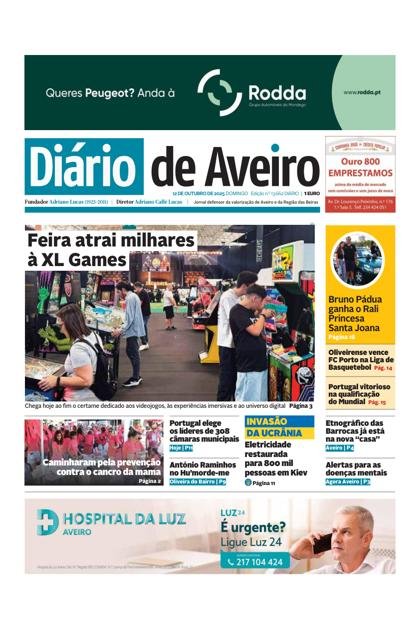 Diário de Aveiro – 12/10/2025