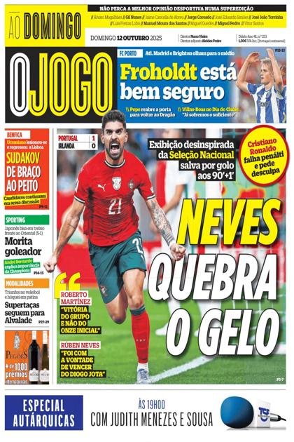 O Jogo – 12/10/2025