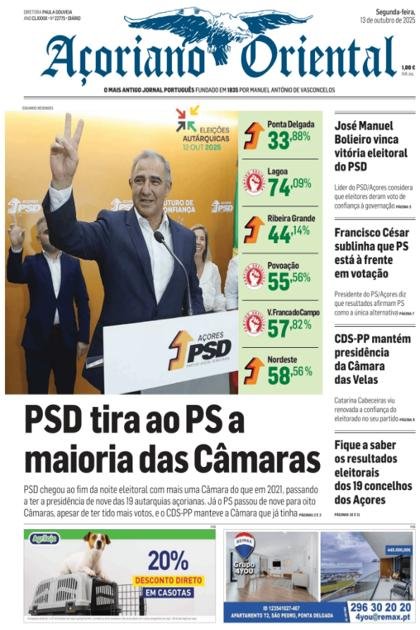 Açoriano Oriental – 13/10/2025
