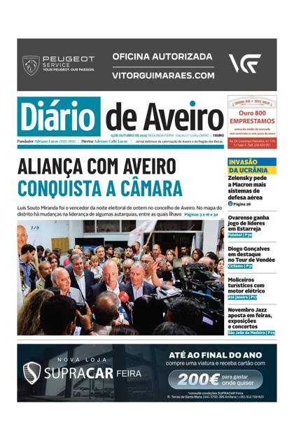 Diário de Aveiro – 13/10/2025