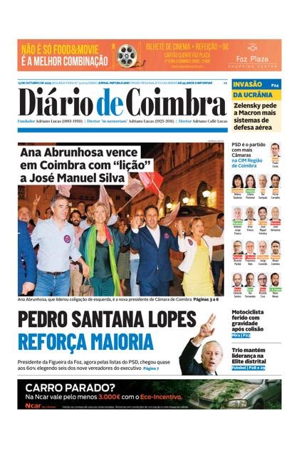 Diário de Coimbra – 13/10/2025