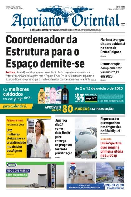 Açoriano Oriental – 14/10/2025