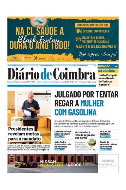 Diário de Coimbra – 14/10/2025