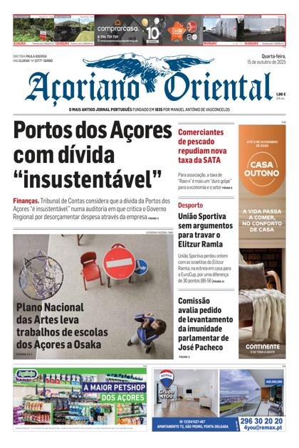 Açoriano Oriental – 15/10/2025
