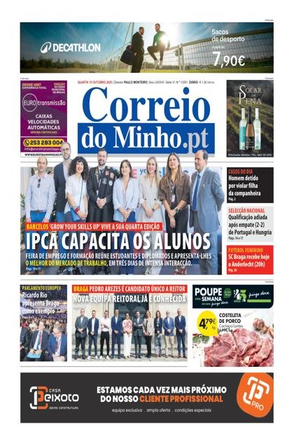Correio do Minho – 15/10/2025