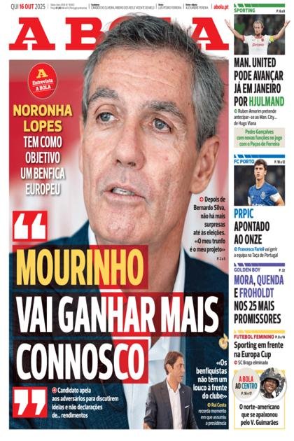 A Bola – 16/10/2025