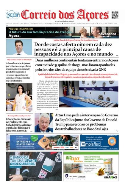 Correio dos Açores – 16/10/2025