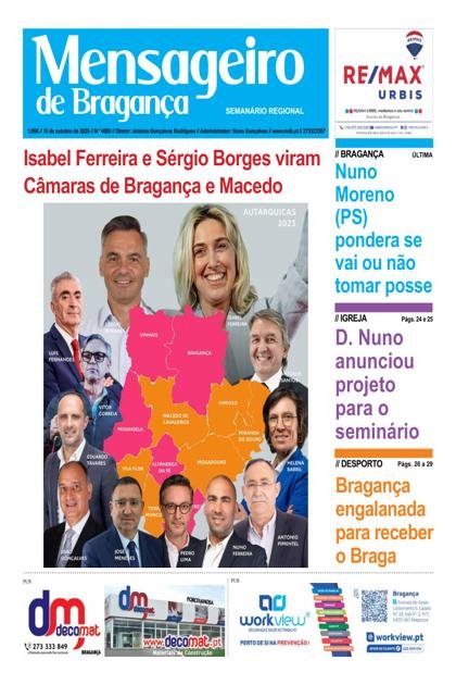 Mensageiro de Bragança – 16/10/2025