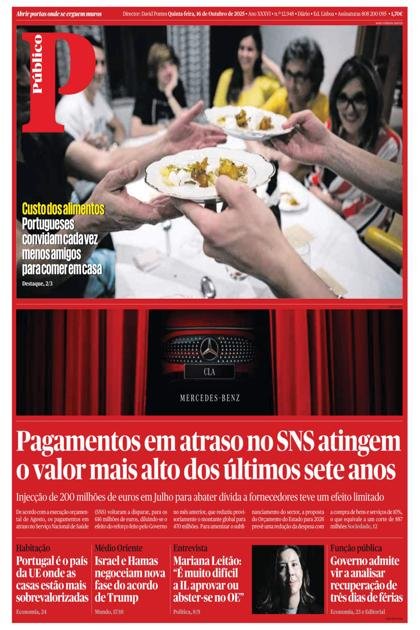 Público LX – 16/10/2025