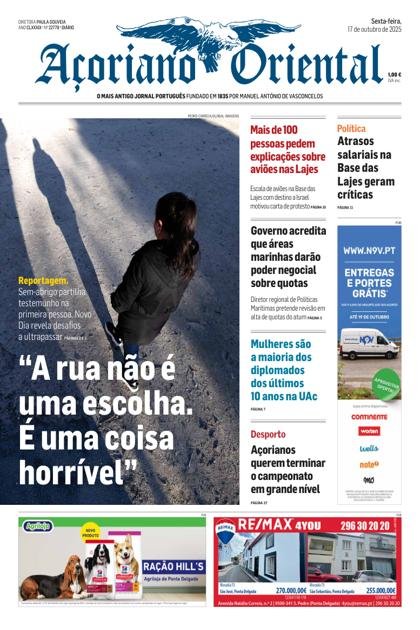 Açoriano Oriental – 17/10/2025