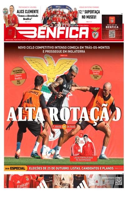 O Benfica – 17/10/2025