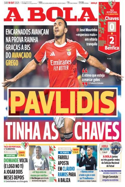 A Bola – 18/10/2025