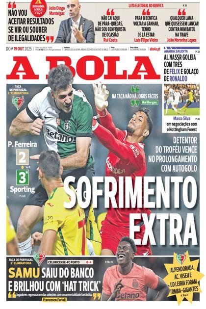 A Bola – 19/10/2025