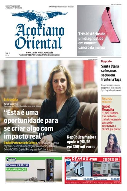 Açoriano Oriental – 19/10/2025