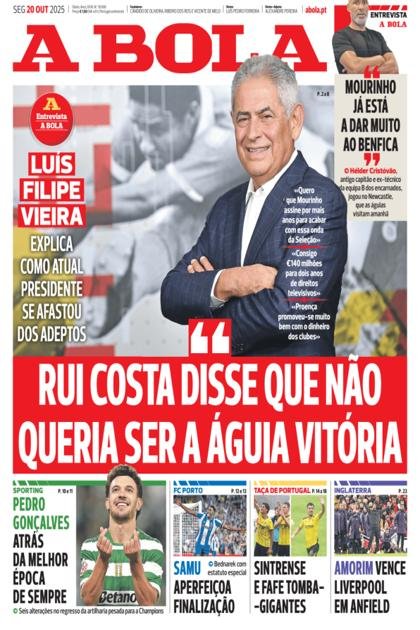 A Bola – 20/10/2025