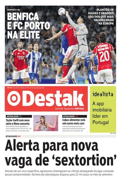 O Destak – 20/10/2025