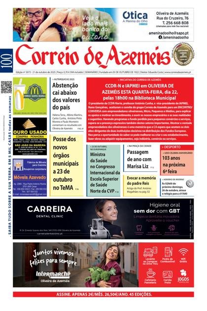 Correio de Azeméis – 21/10/2025