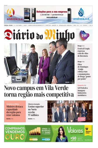 Diário do Minho – 21/10/2025