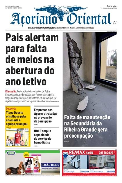 Açoriano Oriental – 22/10/2025