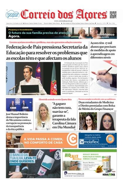 Correio dos Açores – 22/10/2025