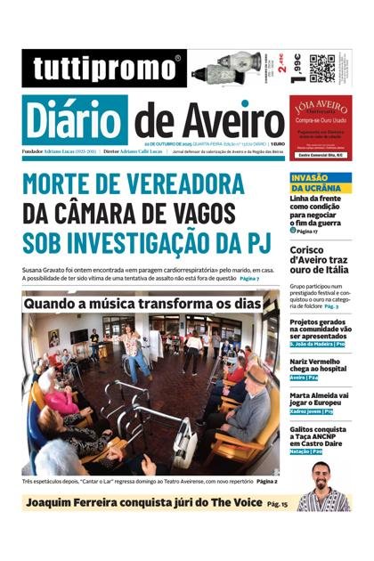 Diário de Aveiro – 22/10/2025