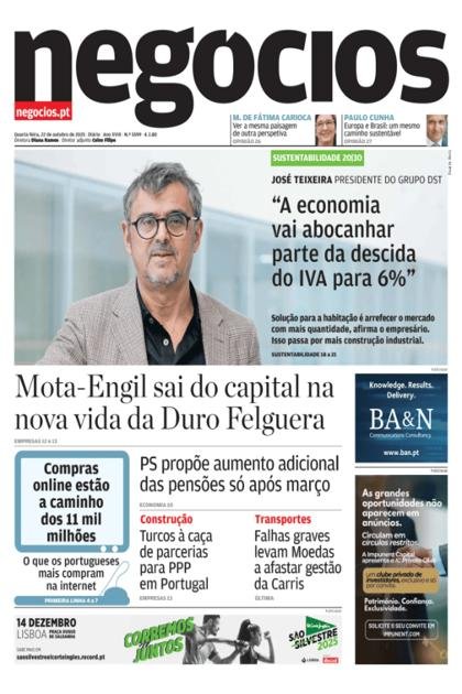 Negócios – 22/10/2025