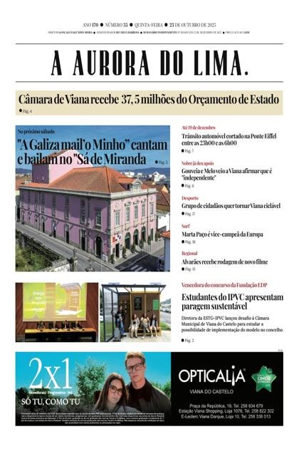 A Aurora do Lima – 23/10/2025