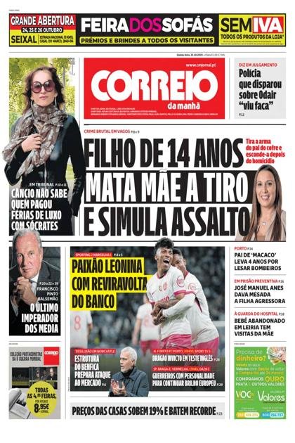 Correio da Manhã – 23/10/2025
