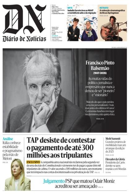 Dário de Notícias – 23/10/2025