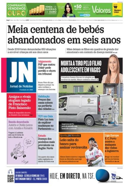 Jornal de Notícias – 23/10/2025