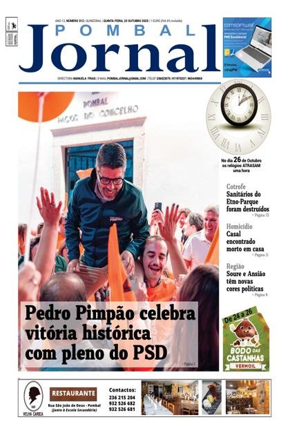Pombal Jornal – 23/10/2025