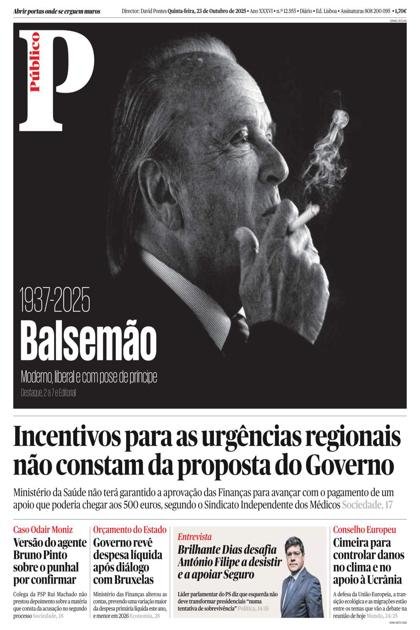 Público LX – 23/10/2025