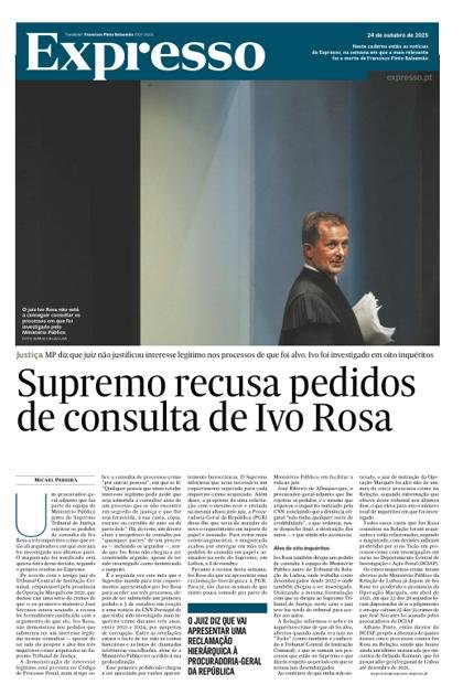 Expresso – 24/10/2025