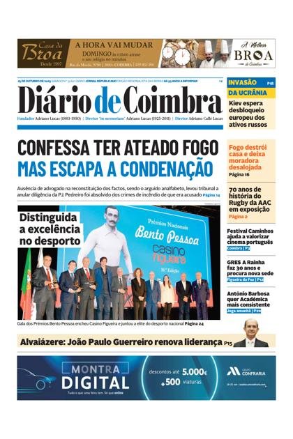 Diário de Coimbra – 25/10/2025