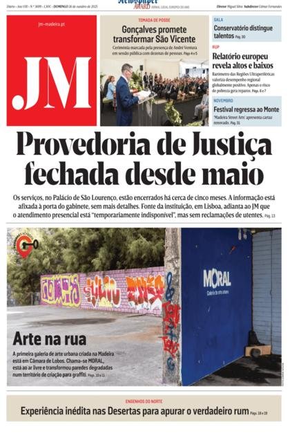 Jornal da Madeira – 26/10/2025