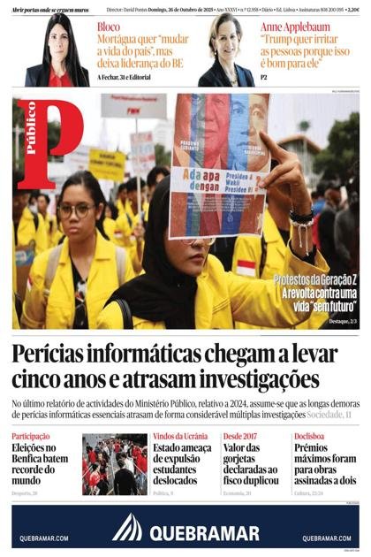 Público LX – 26/10/2025