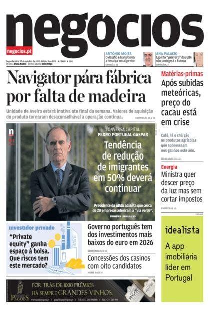Negócios – 27/10/2025