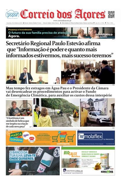 Correio dos Açores – 28/10/2025