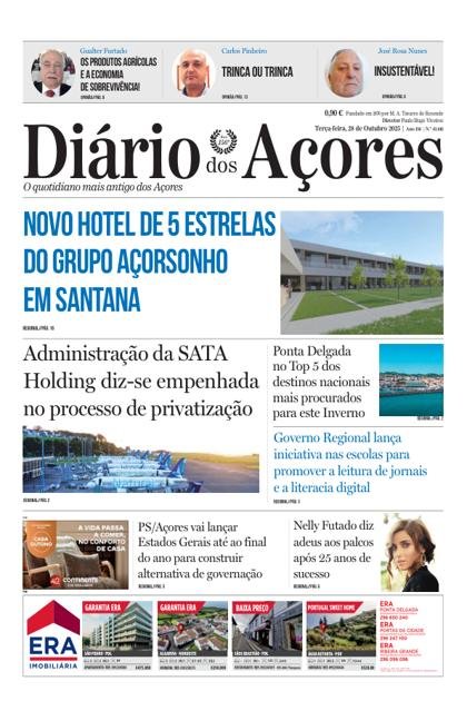 Diário dos Açores – 28/10/2025