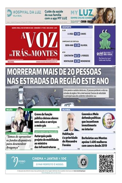 A Voz de Trás os Montes – 29/10/2025
