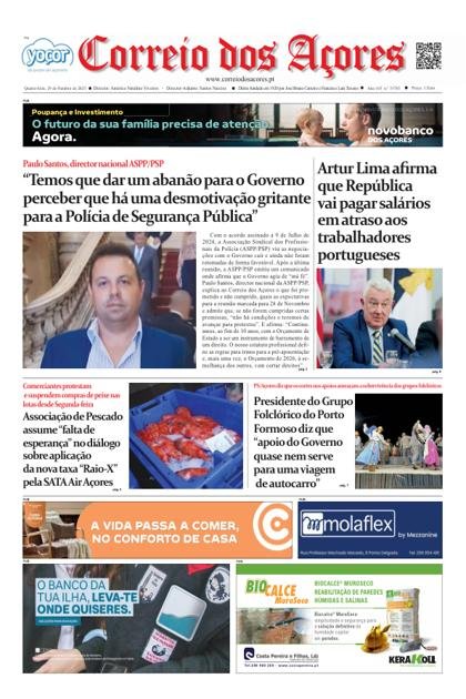 Correio dos Açores – 29/10/2025
