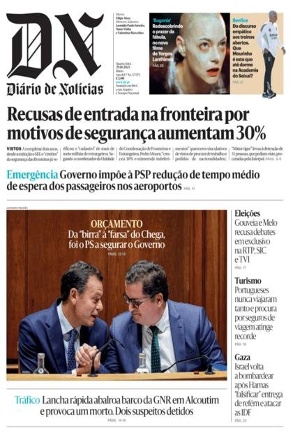 Diário de Notícias – 29/10/2025
