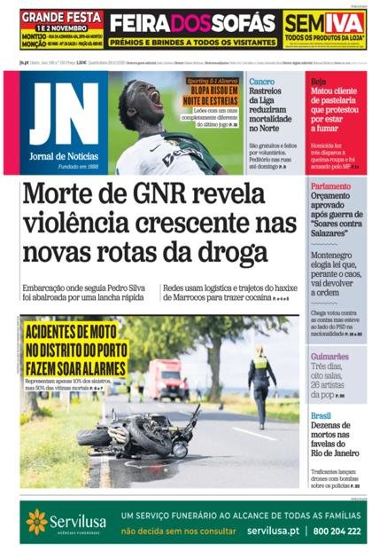 Jornal de Notícias – 29/10/2025