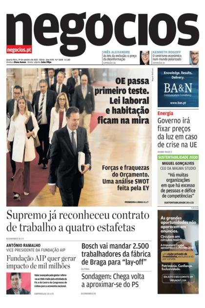 Negócios – 29/10/2025
