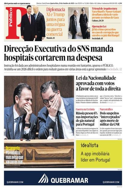 Público LX – 29/10/2025