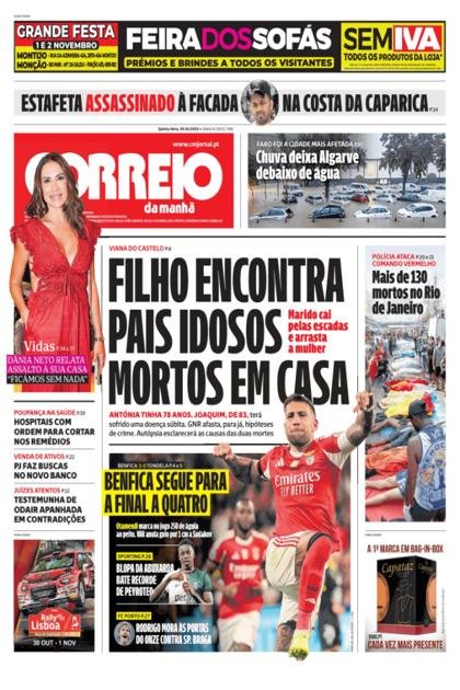 Correio da Manhã – 30/10/2025