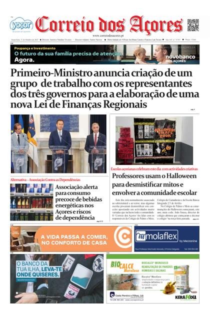 Correio dos Açores – 31/10/2025
