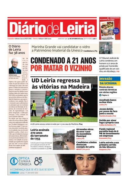 Diário de Leiria – 31/10/2025