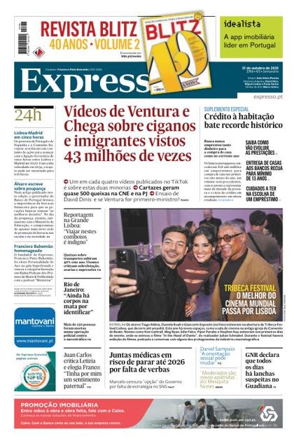 Expresso + Ideias + Economia + E – 31/10/2025